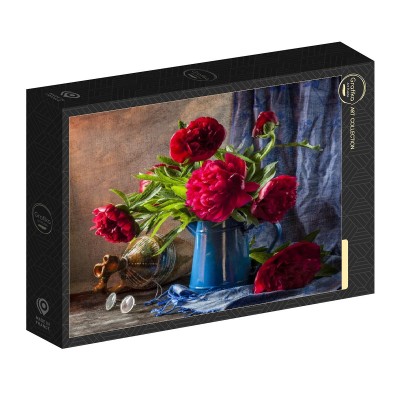Puzzle Grafika-F-33461 Pinke Pfingstrosen