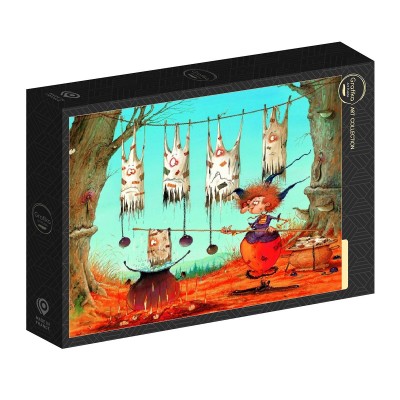 Puzzle Grafika-F-33468 François Ruyer - Die Hexe
