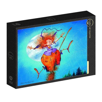 Puzzle Grafika-F-33475 François Ruyer - Sorcière en Vol