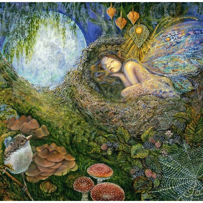 Puzzle Grafika-F-33484 Josephine Wall - Fairy Nest