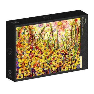 Puzzle Grafika-F-33486 Sally Rich - Golden Gladioli