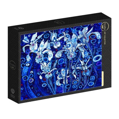 Puzzle Grafika-F-33490 Blue Iris