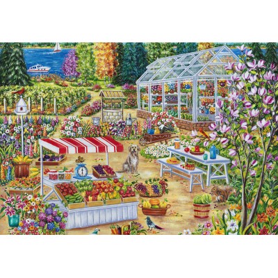 Puzzle Grafika-F-33649 Garden Center