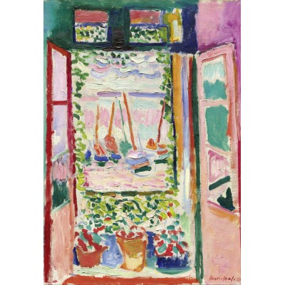 Puzzle Grafika-F-33657 Henri Matisse - Offenes Fenster, Collioure