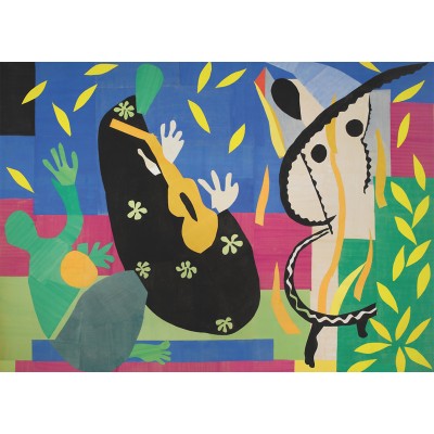 Puzzle Grafika-F-33684 Henri Matisse - Die Traurigkeit des Königs
