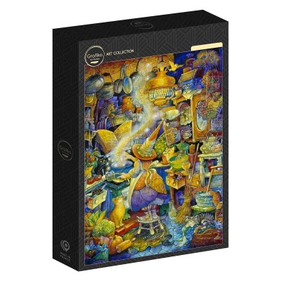 Puzzle Grafika-F-33688 Küchenhexe