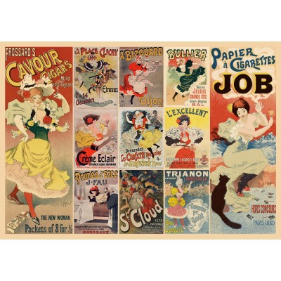 Puzzle Grafika-F-33696 Georges Meunier - Les Affiches