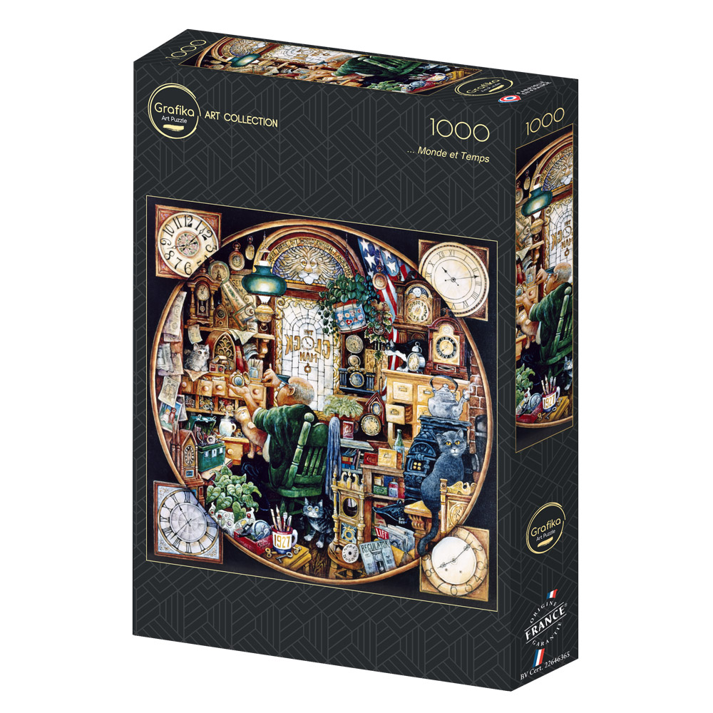 Puzzle Grafika-F-33697 ... Welt und Zeit