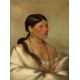 George Catlin : Femme Aigle - Shawano, 1830