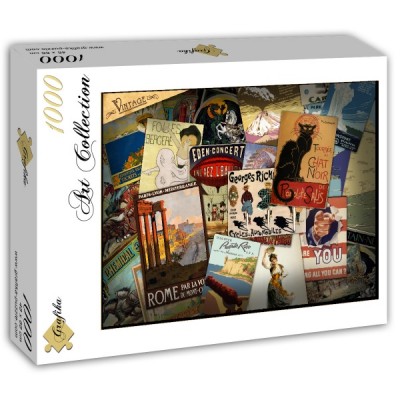 Puzzle Grafika-T-00041 Vintage Poster
