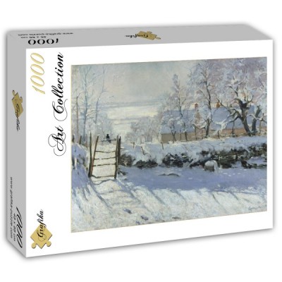 Puzzle Grafika-T-00060 Claude Monet: The Magpie, 1868-1869