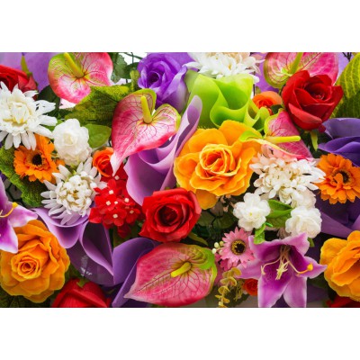 Puzzle Grafika-T-00080 Artificial Bunch of Flowers