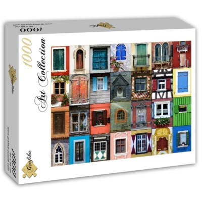 Puzzle Grafika-T-00139 Collage - Windows