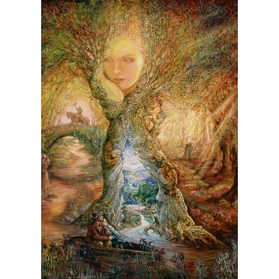 Puzzle Grafika-T-00180 Josephine Wall - Willow World