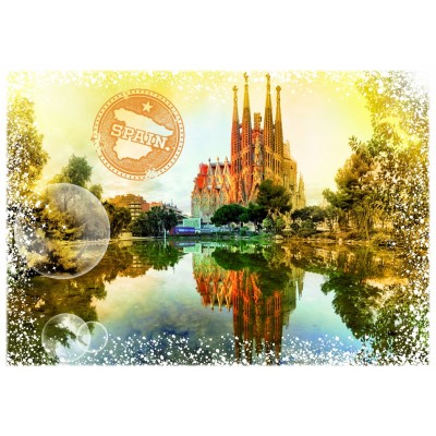 Puzzle Grafika-T-00195 Travel around the World - Espagne