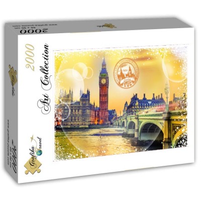Puzzle Grafika-T-00197 Travel around the World - Großbritannien