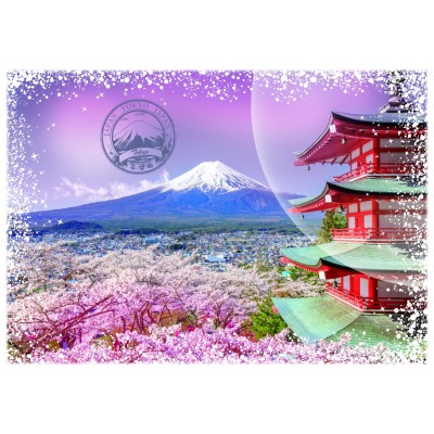 Puzzle Grafika-T-00207 Travel around the World - Japan