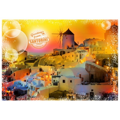 Puzzle Grafika-T-00219 Travel around the World - Grèce