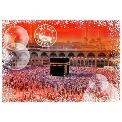 Puzzle Grafika-T-00221 Travel around the World - Saudi-Arabien