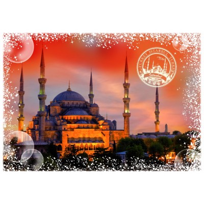 Puzzle Grafika-T-00233 Travel around the World - Turkey