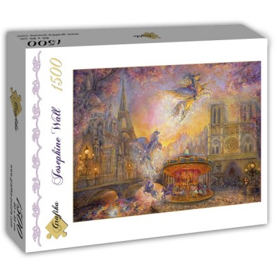 Puzzle Grafika-T-00278 Josephine Wall - Magical Merry Go Round