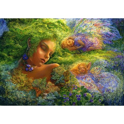 Puzzle Grafika-T-00294 Josephine Wall - Moss Maiden