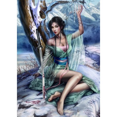 Puzzle Grafika-T-00317 Cris Ortega - Frozen