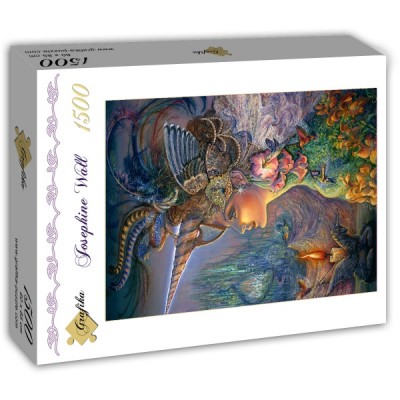 Puzzle Grafika-T-00362 Josephine Wall - My Lady Unicorn