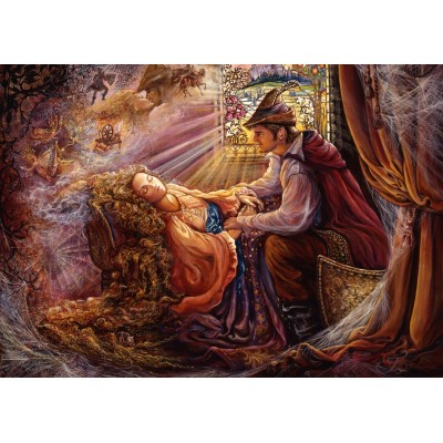 Puzzle Grafika-T-00384 Josephine Wall - La Belle au Bois dormant