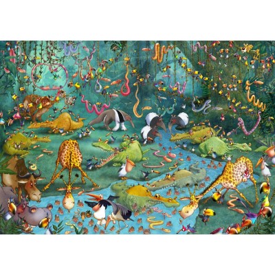 Puzzle Grafika-T-00486 François Ruyer - Jungle