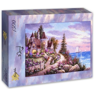 Puzzle Grafika-T-00515 Dennis Lewan - Belle d'Amour