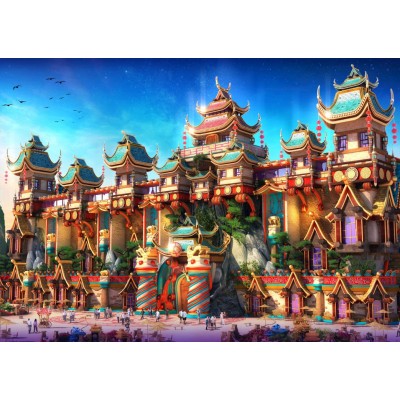 Puzzle Grafika-T-00675 Fairyland China