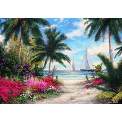 Puzzle Grafika-T-00769 Chuck Pinson - Sea Breeze Trail