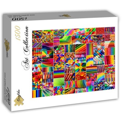 Puzzle Grafika-T-00917 Collage - Colors