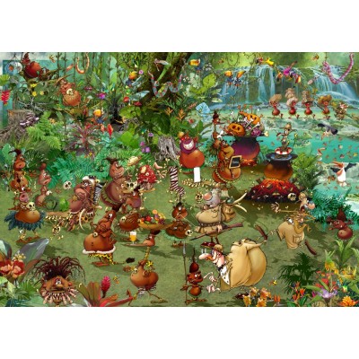 Puzzle Grafika-T-00938 Tribal Safari