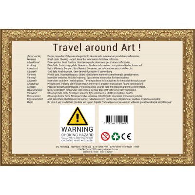 Grafika-T-00944 Größtes Puzzle der Welt - Travel around Art!