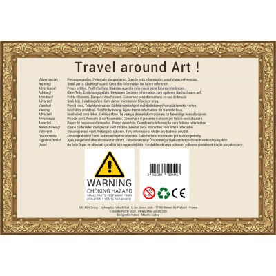 Grafika-T-00944 The World's Largest Jigsaw Puzzle - Travel around Art!