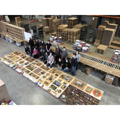 Grafika-T-00944 The World's Largest Jigsaw Puzzle - Travel around Art!