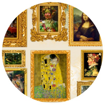 Grafika-T-00944 The World's Largest Jigsaw Puzzle - Travel around Art!
