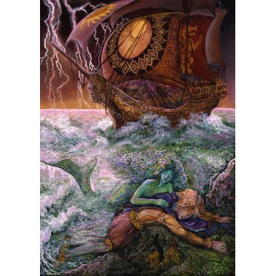 Puzzle Grafika-T-00954 The Mermaid and the Prince
