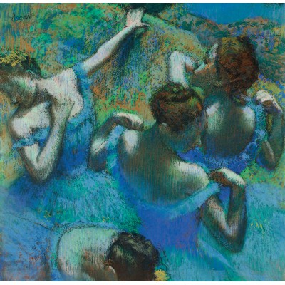 Puzzle Grafika-T-02221 Edgar Degas : Danseuses Bleues, 1897