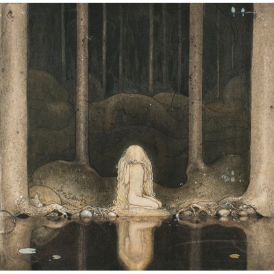 Puzzle Grafika-T-02250 John Bauer: Princess Tuvstarr, 1913