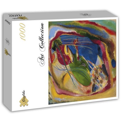 Puzzle Grafika-T-02255 Wassily Kandinsky : Picture with Three Spots, 1914