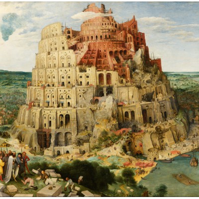 Puzzle Grafika-T-02267 Brueghel Pieter : La Tour de Babel, 1563