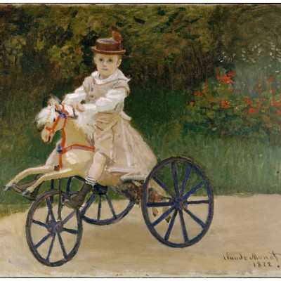 Puzzle Grafika-T-02301 Claude Monet: Jean Monet, 1872