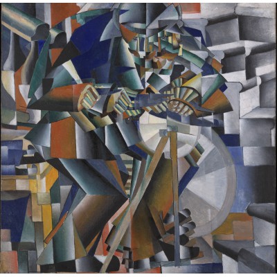 Puzzle Grafika-T-02314 Kasimir Malevich: The Knifegrinder, 1912-13