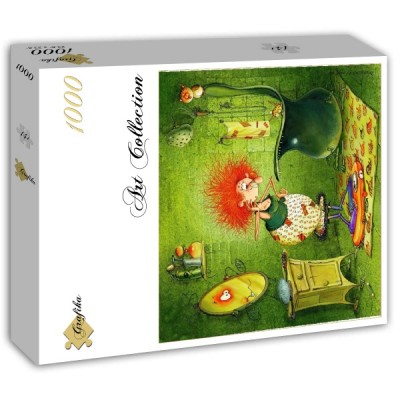 Puzzle Grafika-T-02356 François Ruyer - Witch