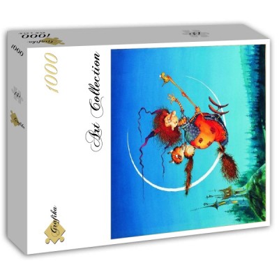 Puzzle Grafika-T-02357 François Ruyer - Witch