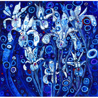 Puzzle Grafika-T-02396 Blue Iris