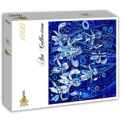 Puzzle Grafika-T-02396 Blue Iris